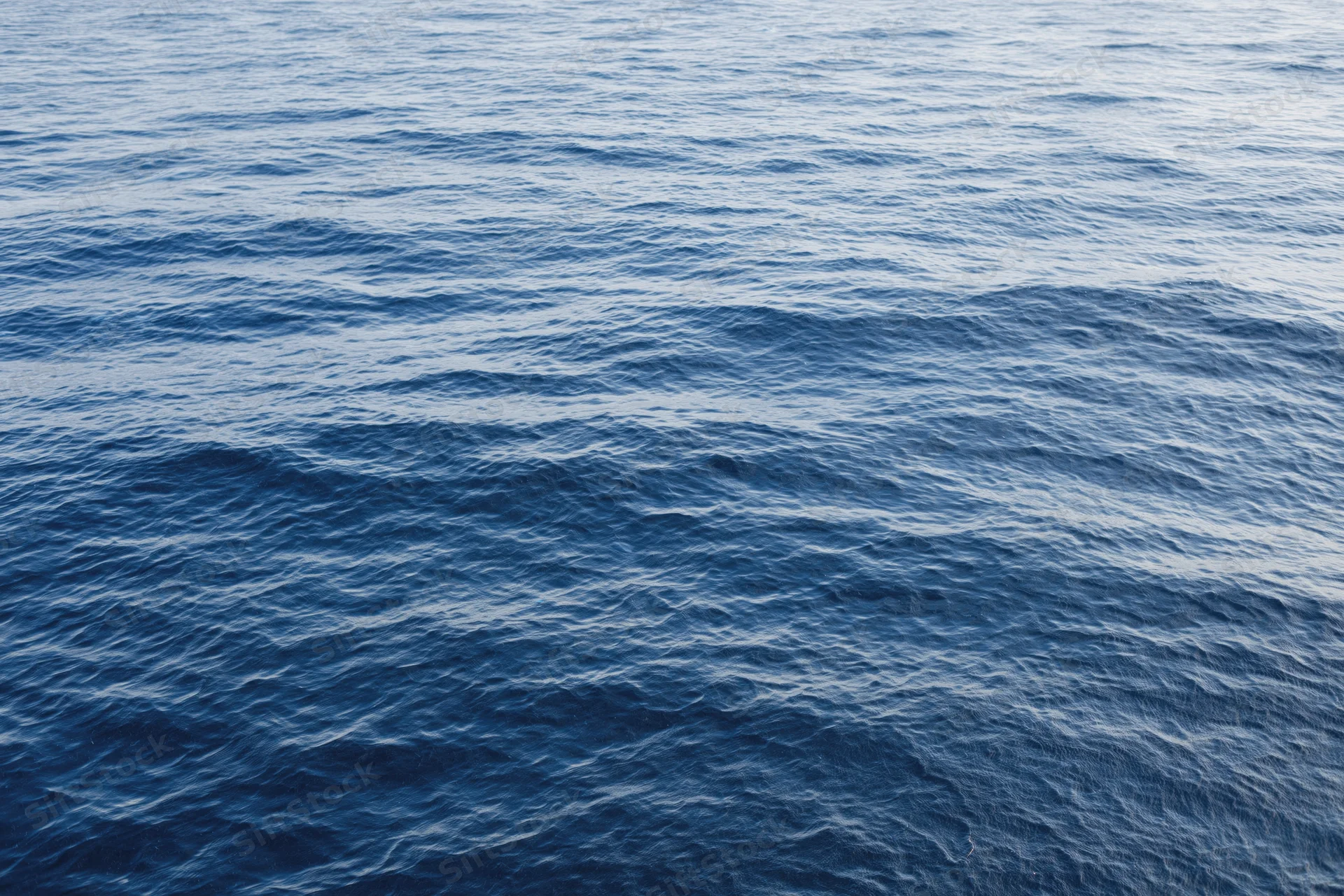 Open ocean surface with gentle waves and no horizon visible