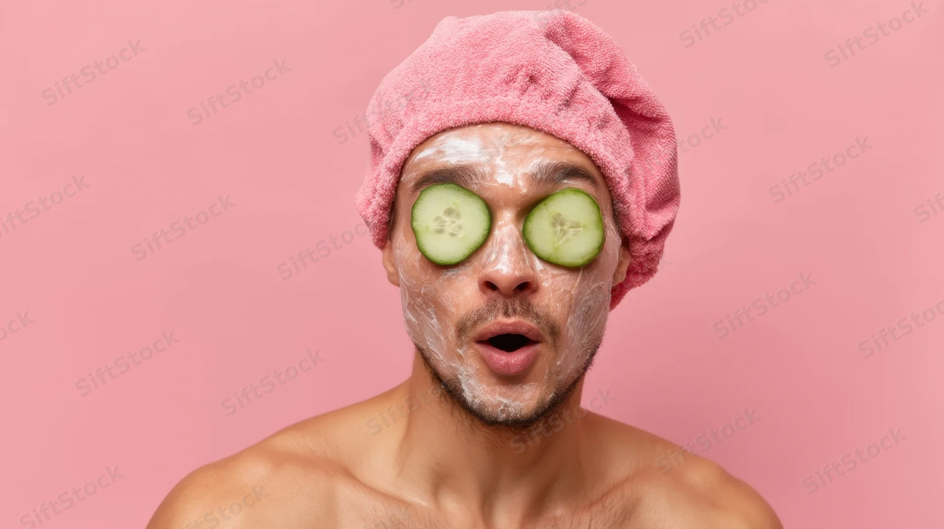 Stock style hyper realistic high quality photo of a young man