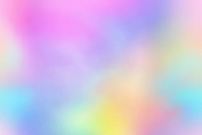 Soft pastel rainbow gradient blending across a smooth abstract surface