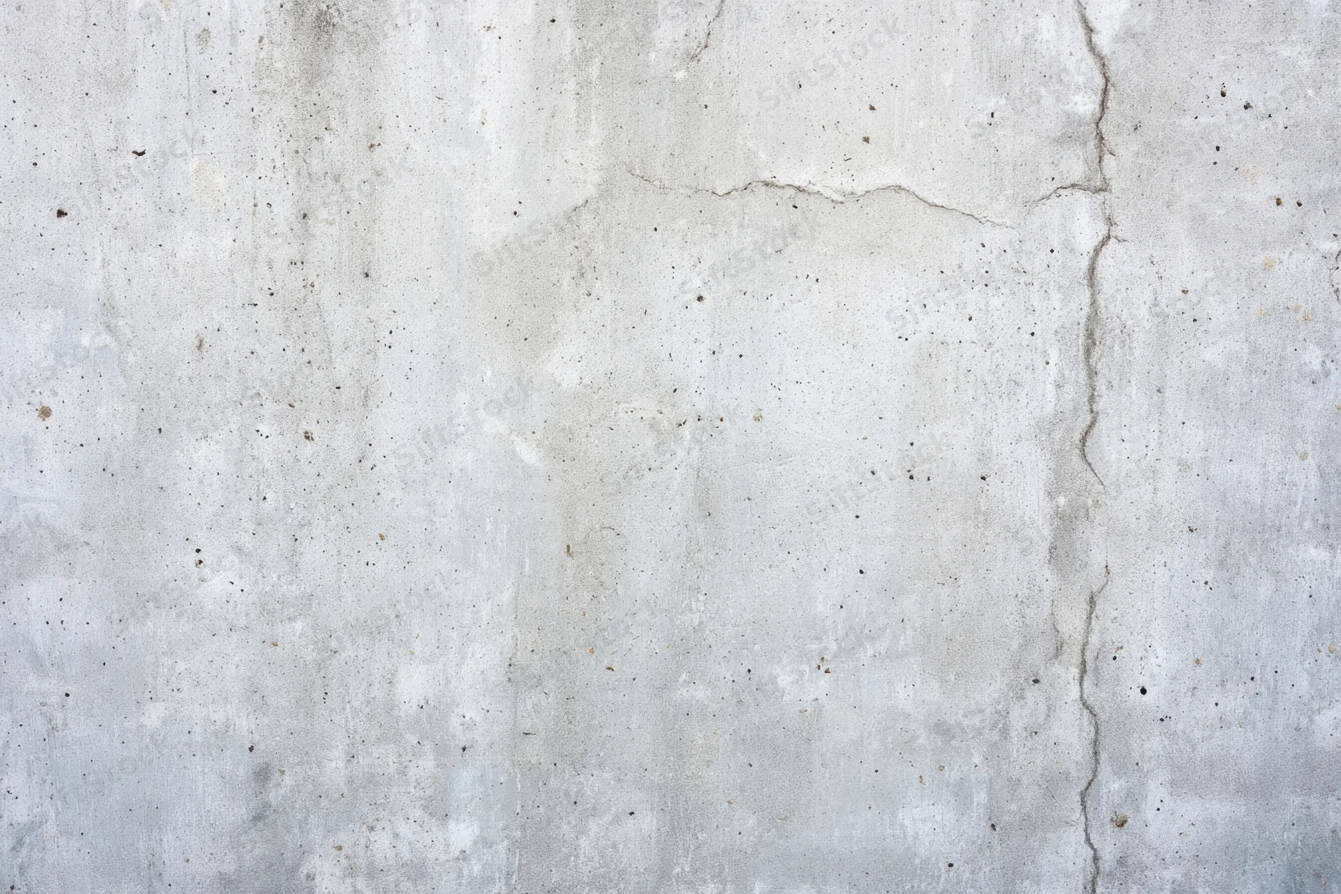 Weathered concrete wall with subtle cracks and rough texture
