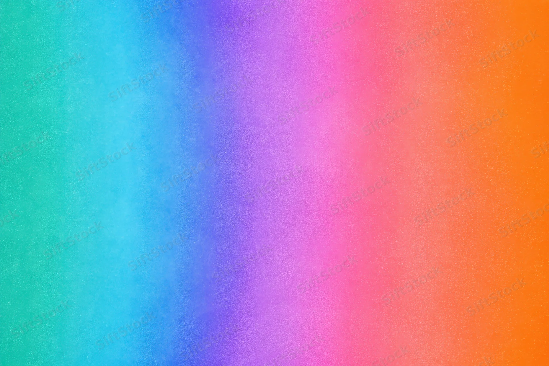 Vibrant gradient transitioning from teal to orange across a textured surface