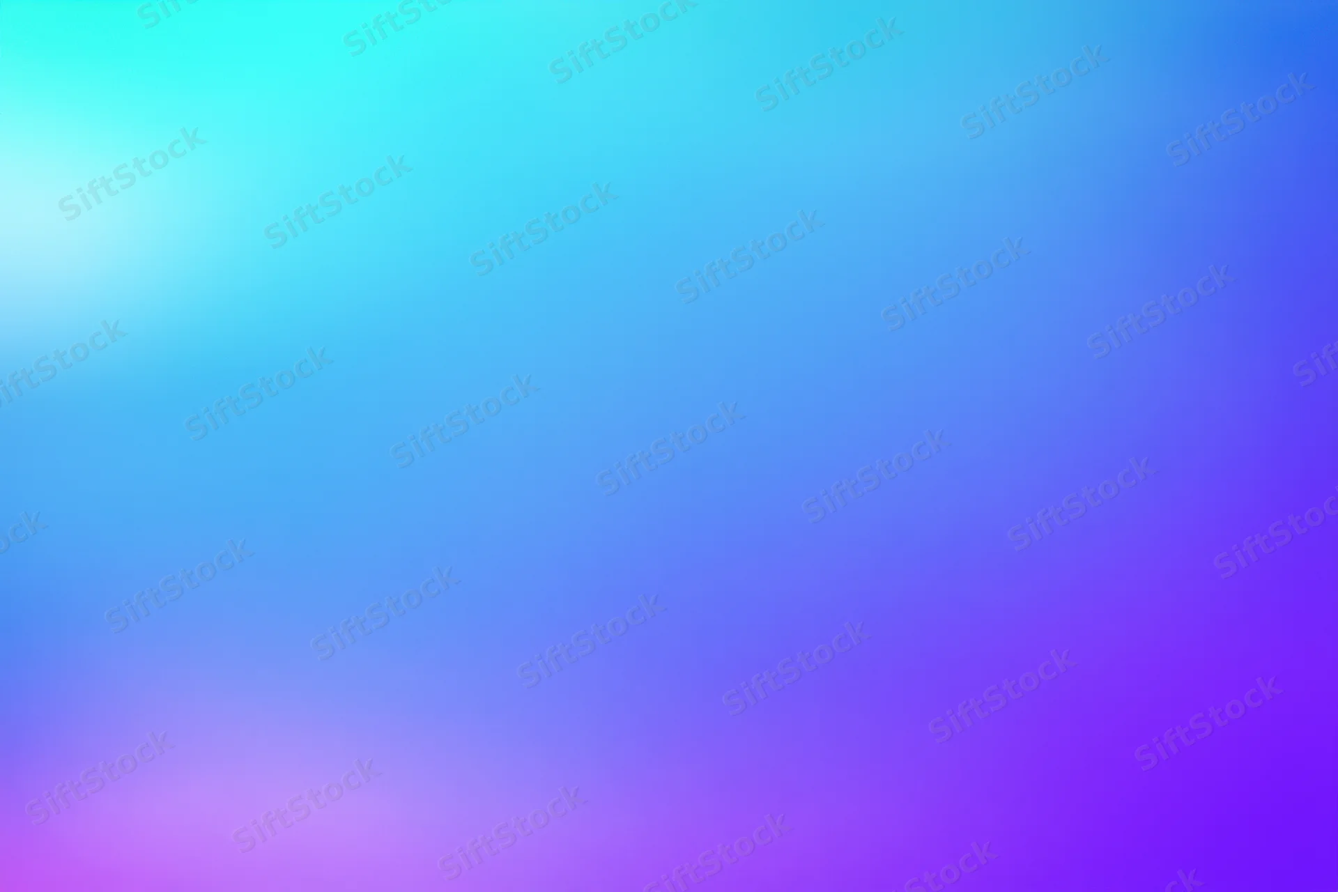 Smooth gradient background transitioning from teal to purple and blue