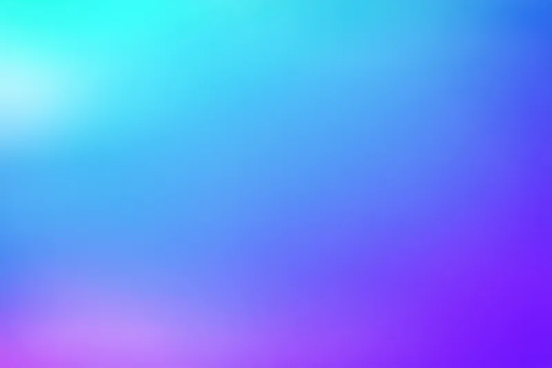 Smooth gradient background transitioning from teal to purple and blue