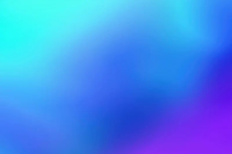Abstract gradient background with smooth transitions from teal to blue to purple