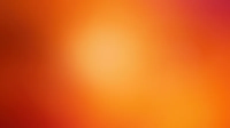Smooth orange and red gradient background with soft light transition