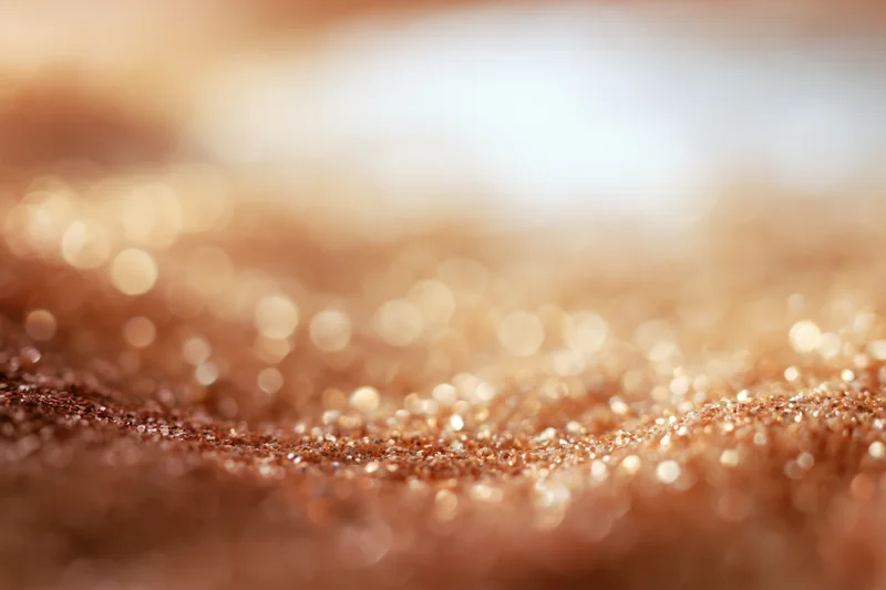 Abstract glitter texture with scattered light bokeh effect