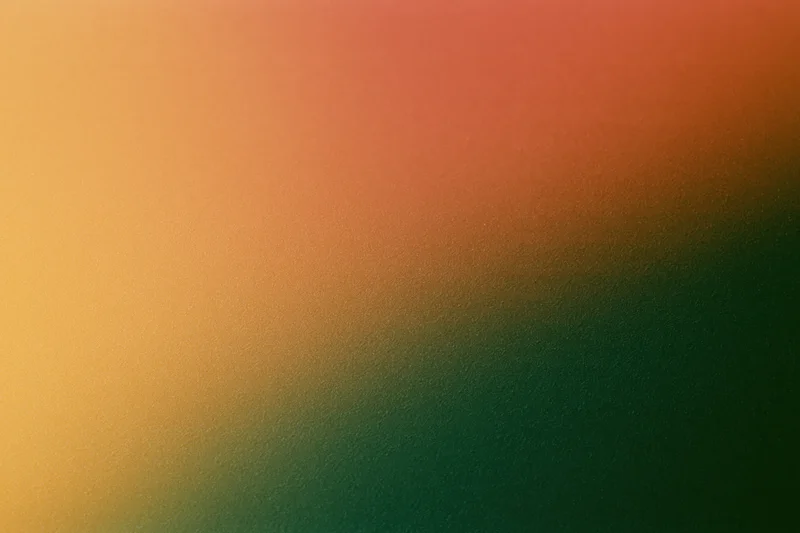 Smooth gradient transitioning from orange to green across the frame