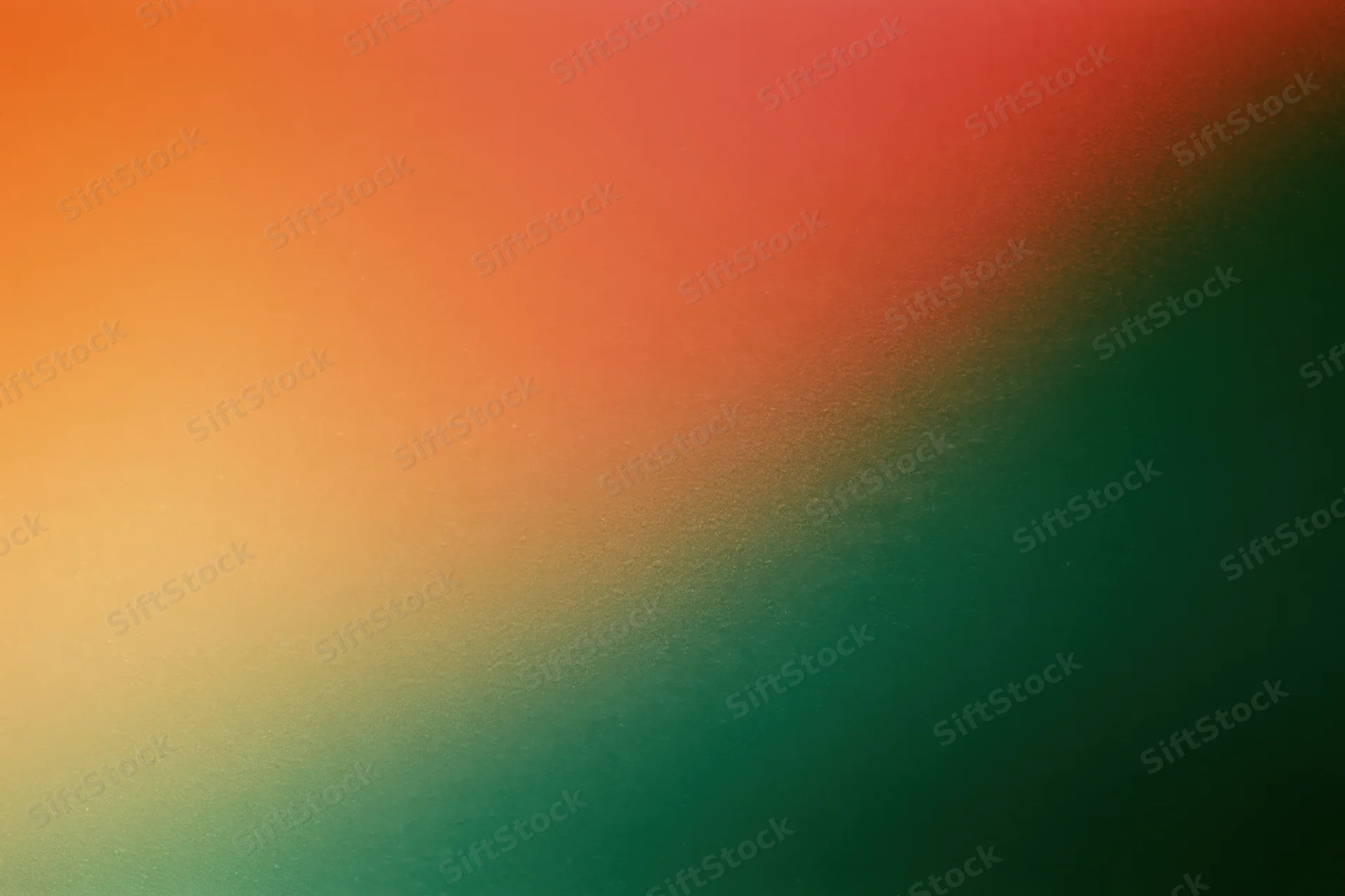 Smooth gradient transitioning from orange to green across the frame