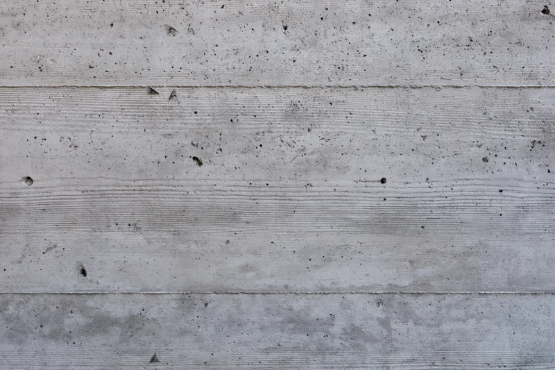 Flat concrete wall surface filling frame straight-on
