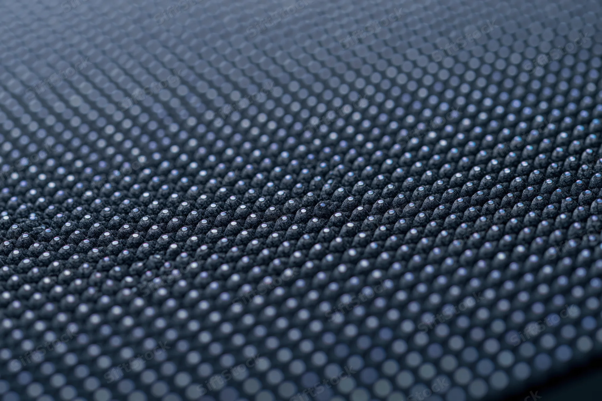 Close-up of led display panel surface showing pixel grid pattern