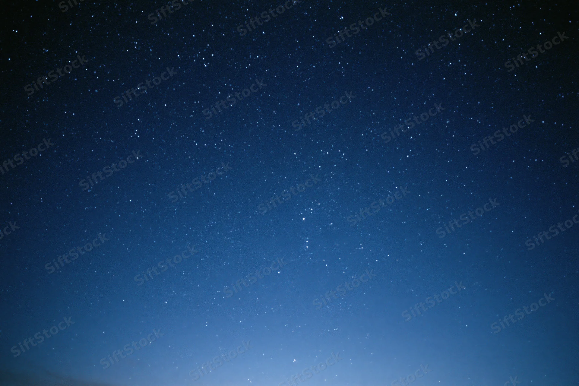 Star-filled night sky with no visible horizon