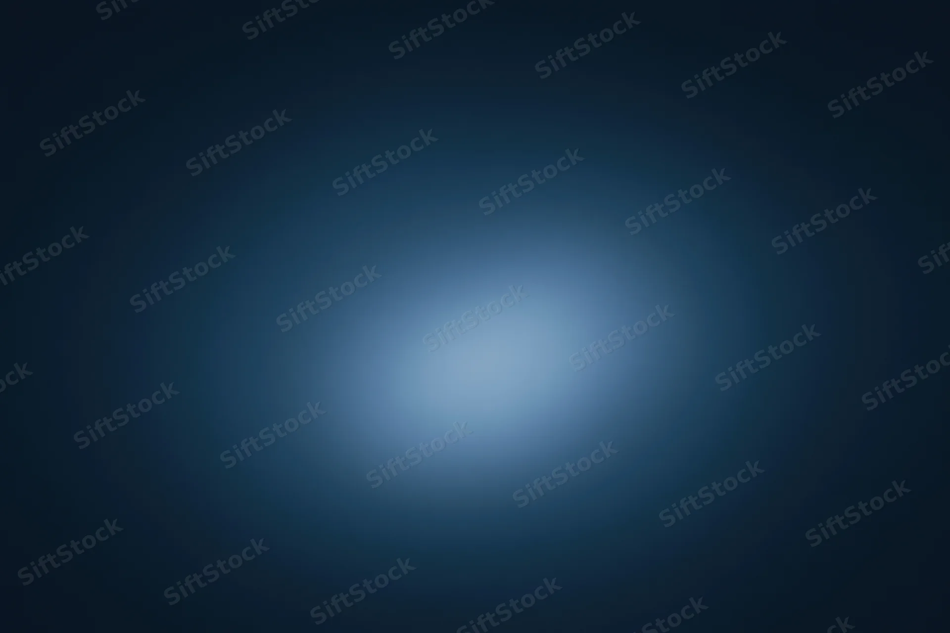 Smooth navy blue gradient background with soft light center