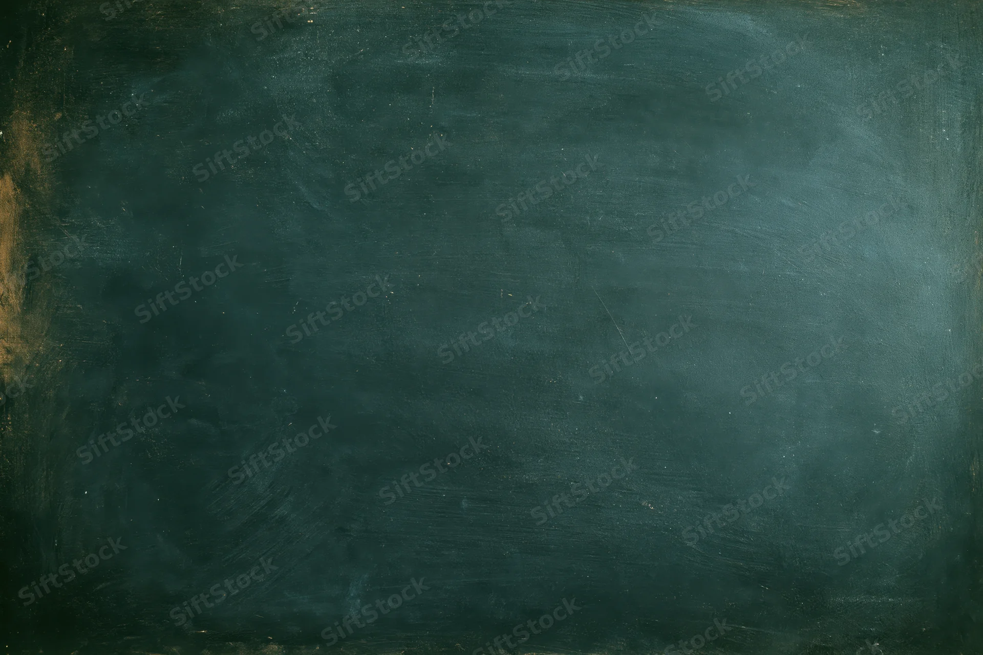Worn dark green chalkboard surface filling the frame