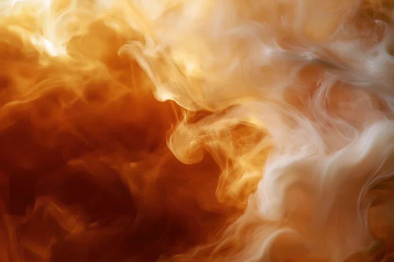 Swirling steam and cream dissolving into dark coffee, filling the frame