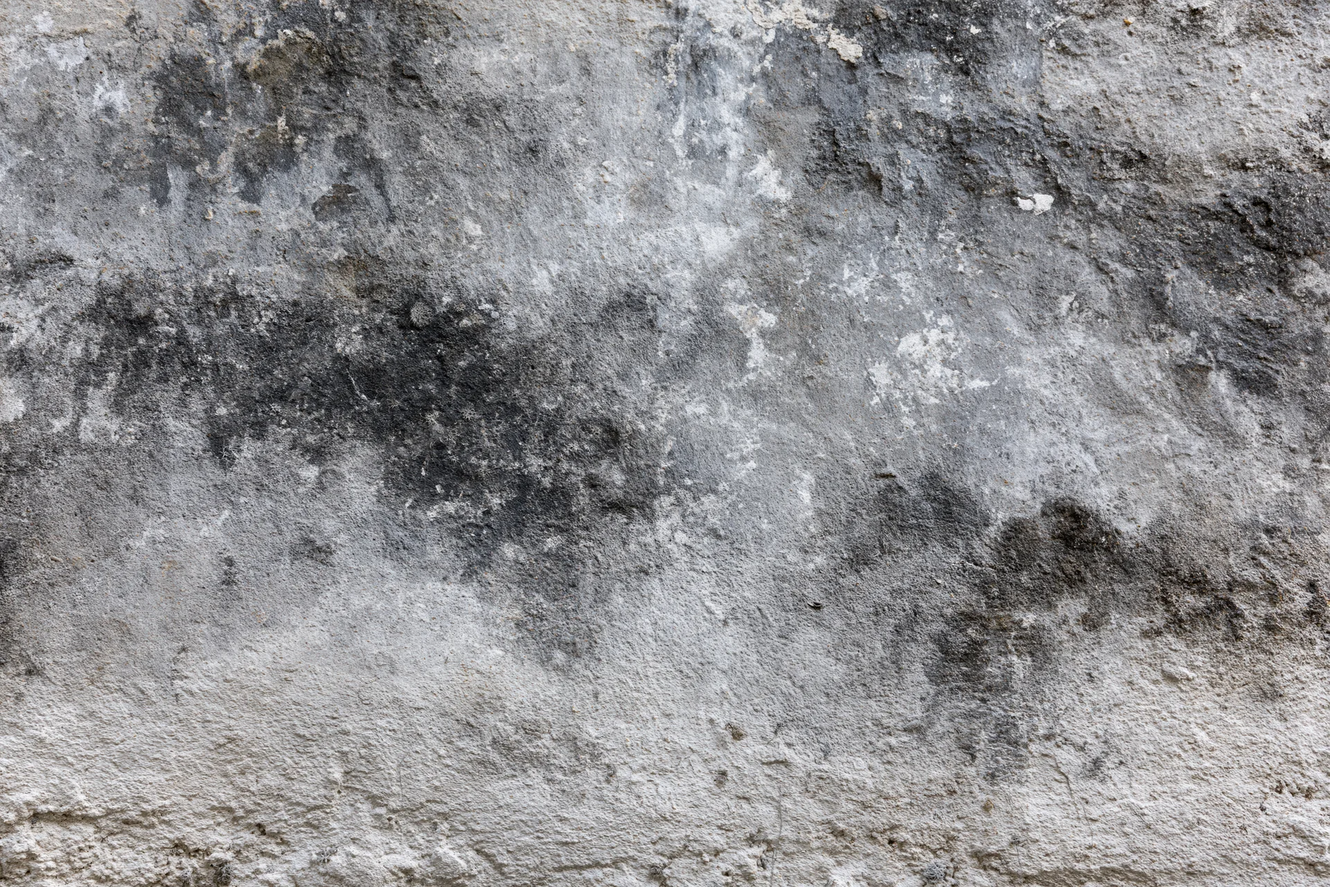 Weathered concrete wall surface filling the frame