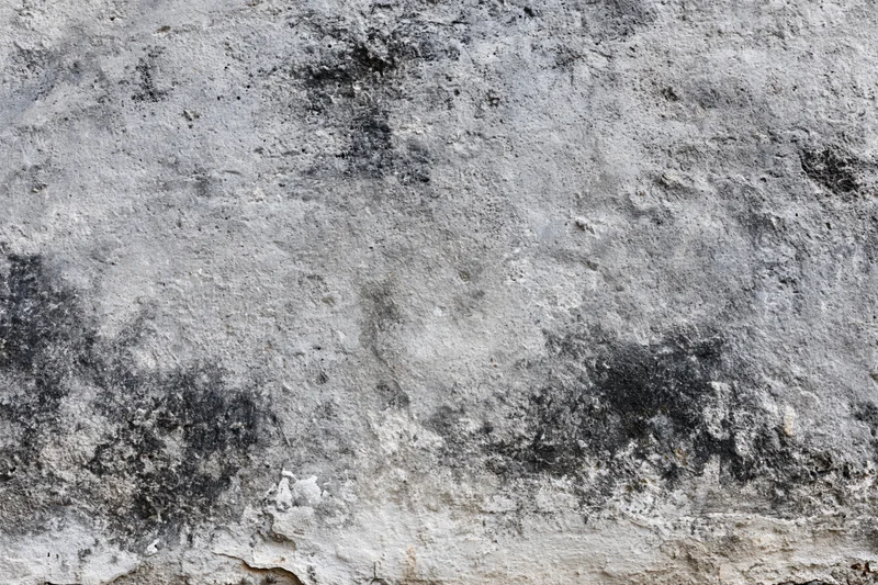 Weathered concrete wall surface filling the frame