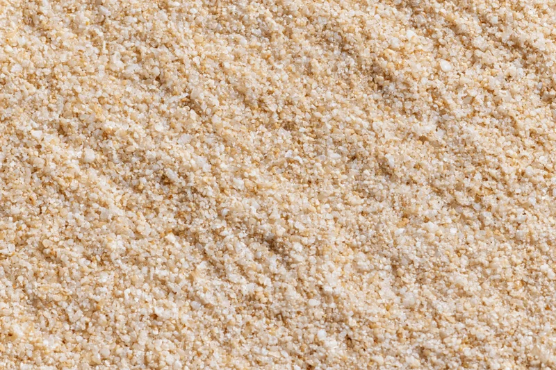 Closeup of dry bread crumbs filling the frame