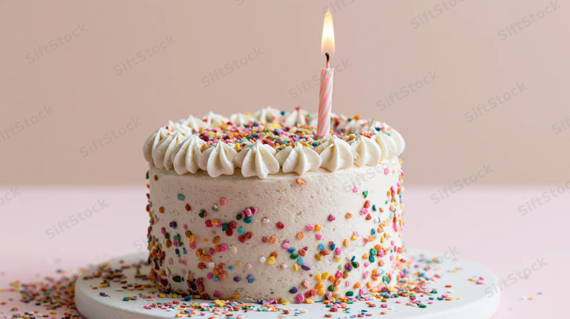 Small round birthday