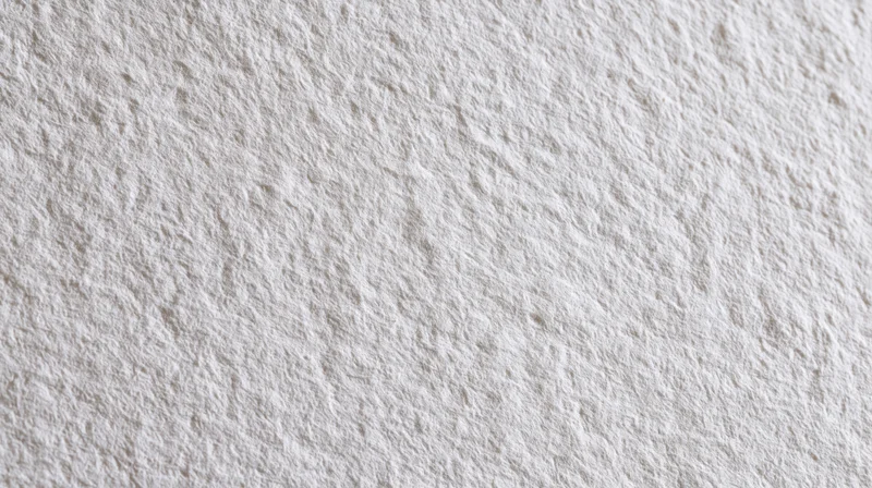 Close-up of a plain white paper sheet with textured surface filling the frame