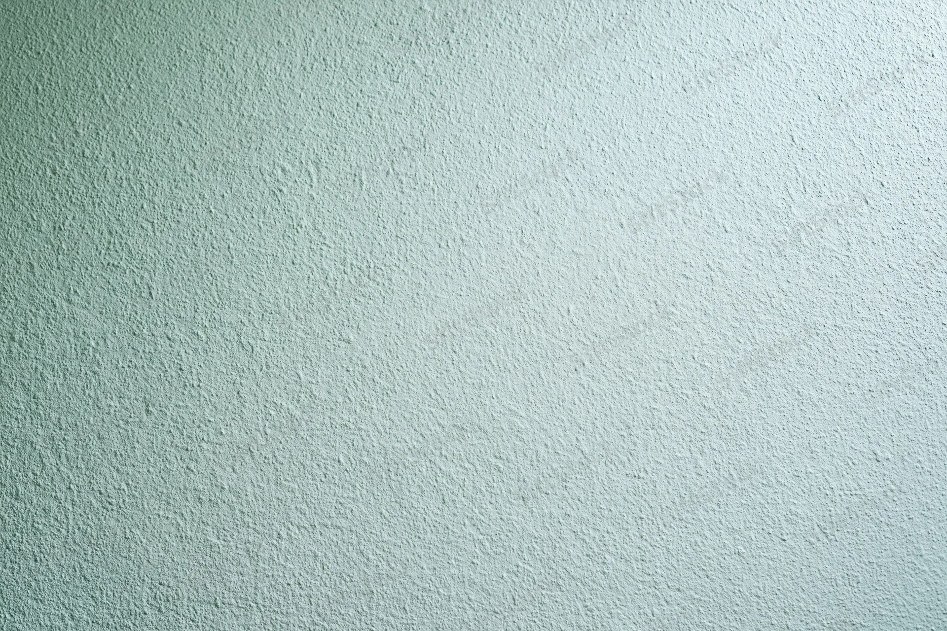 Plain painted wall surface filling the frame with smooth texture and light green color