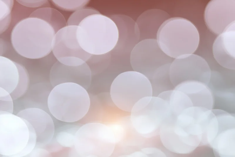 Bokeh Lights in Soft Pastel Haze Creating Dreamy Evening Glo