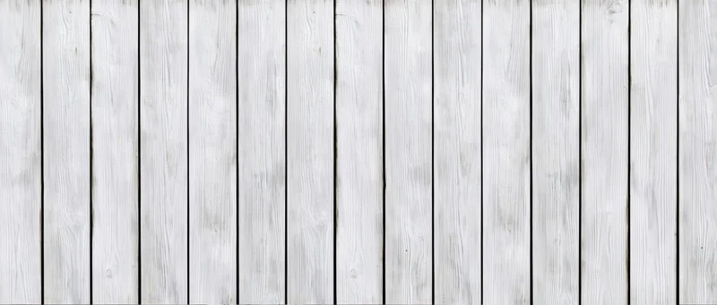 Vertical white weathered wooden planks arranged as a textured background surface
