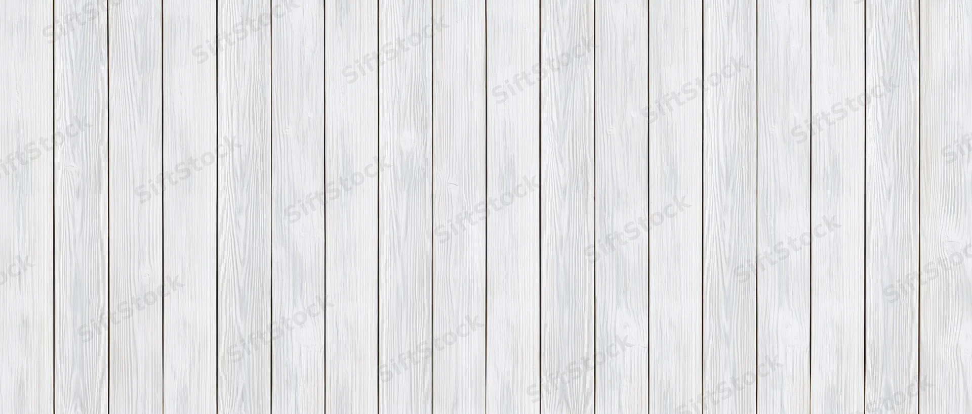 Vertical white wooden planks arranged as a seamless background surface