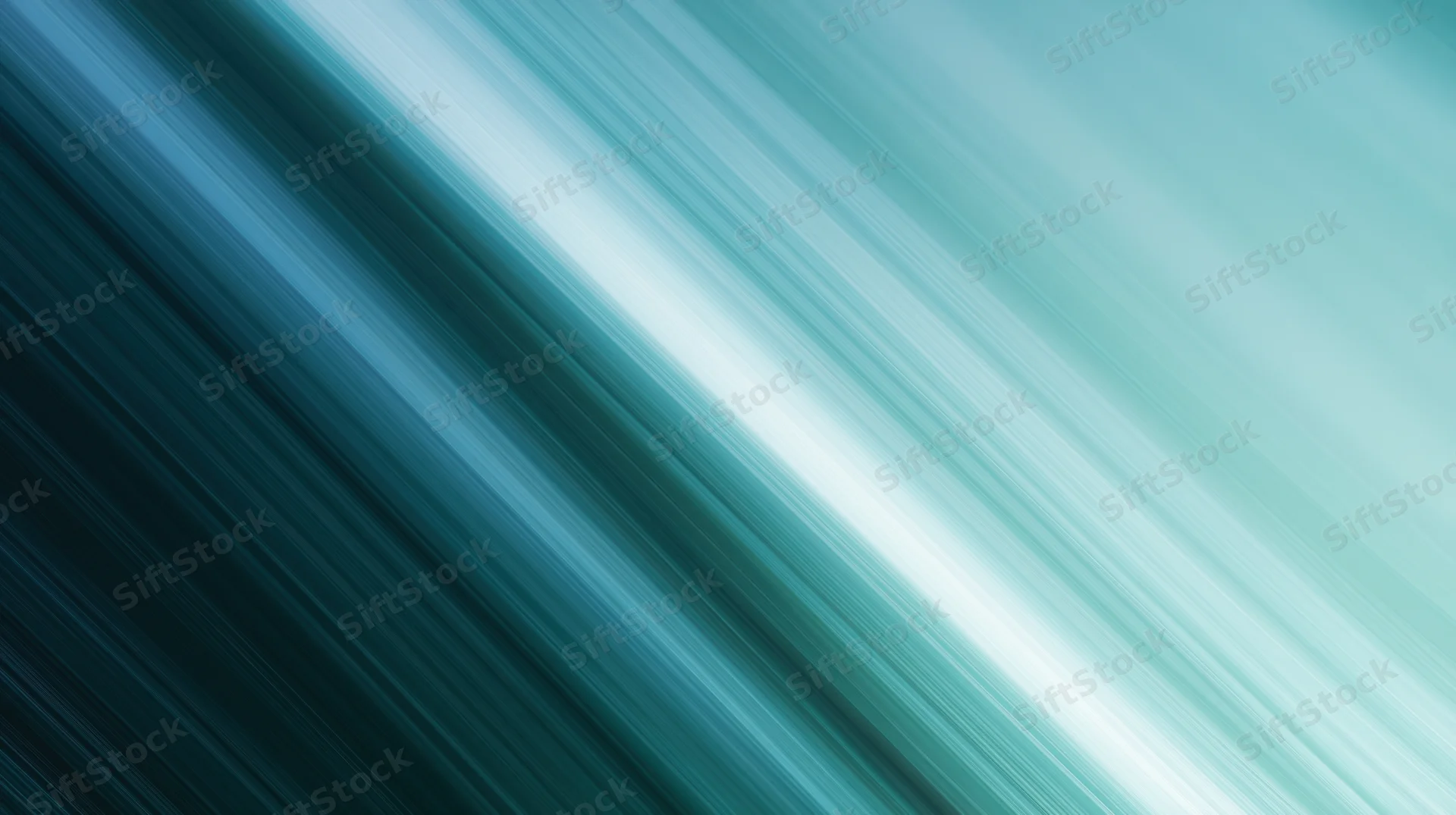 Diagonal light streaks in blue and teal gradient forming a smooth abstract background