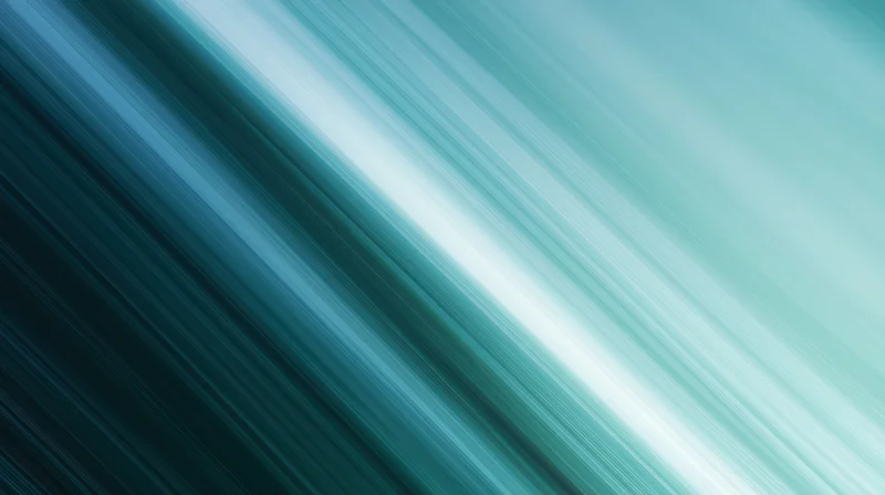 Diagonal light streaks in blue and teal gradient forming a smooth abstract background