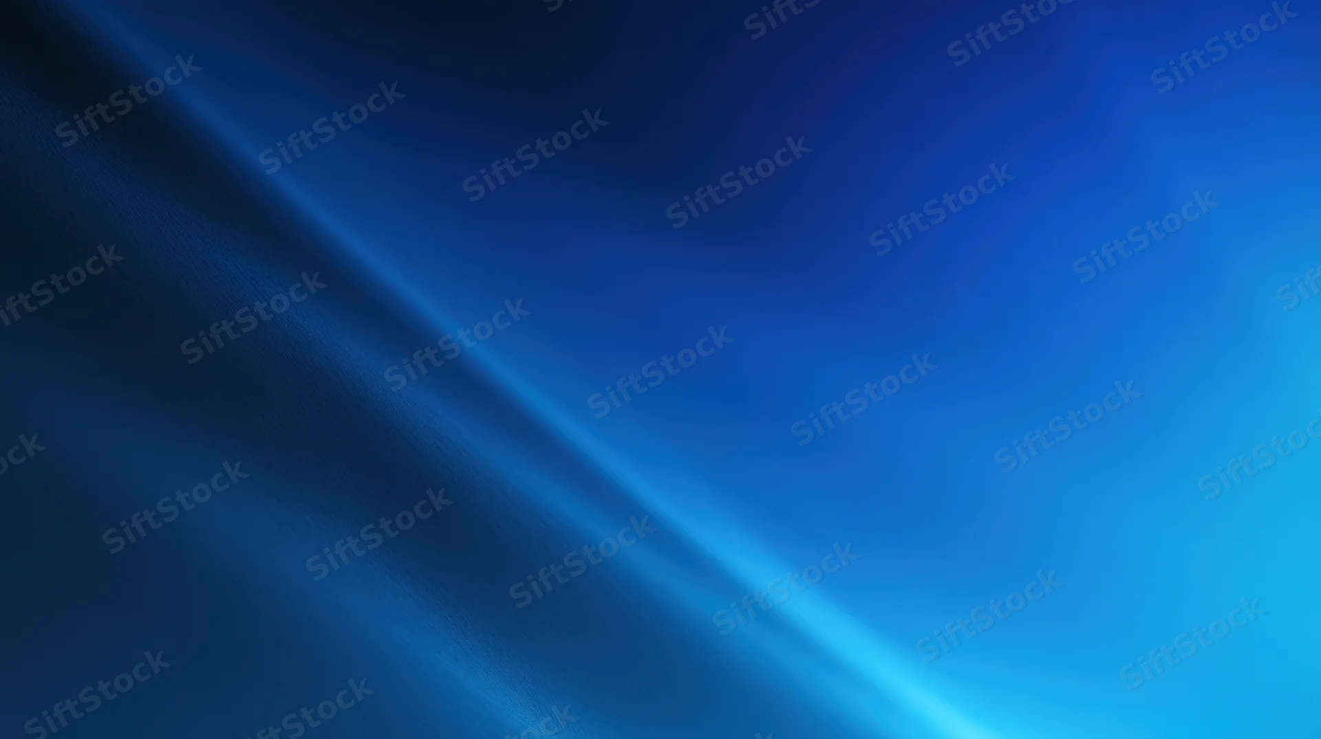Abstract blue gradient background with flowing light streaks and smooth texture