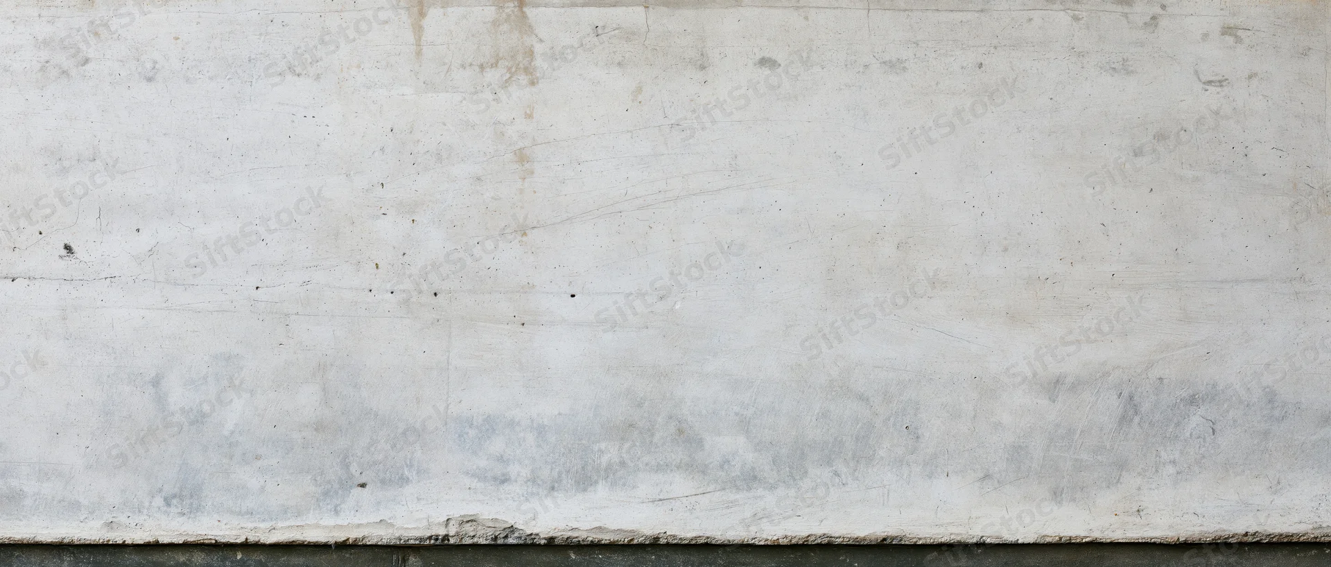 Weathered concrete wall surface with visible texture and stains, exterior building facade