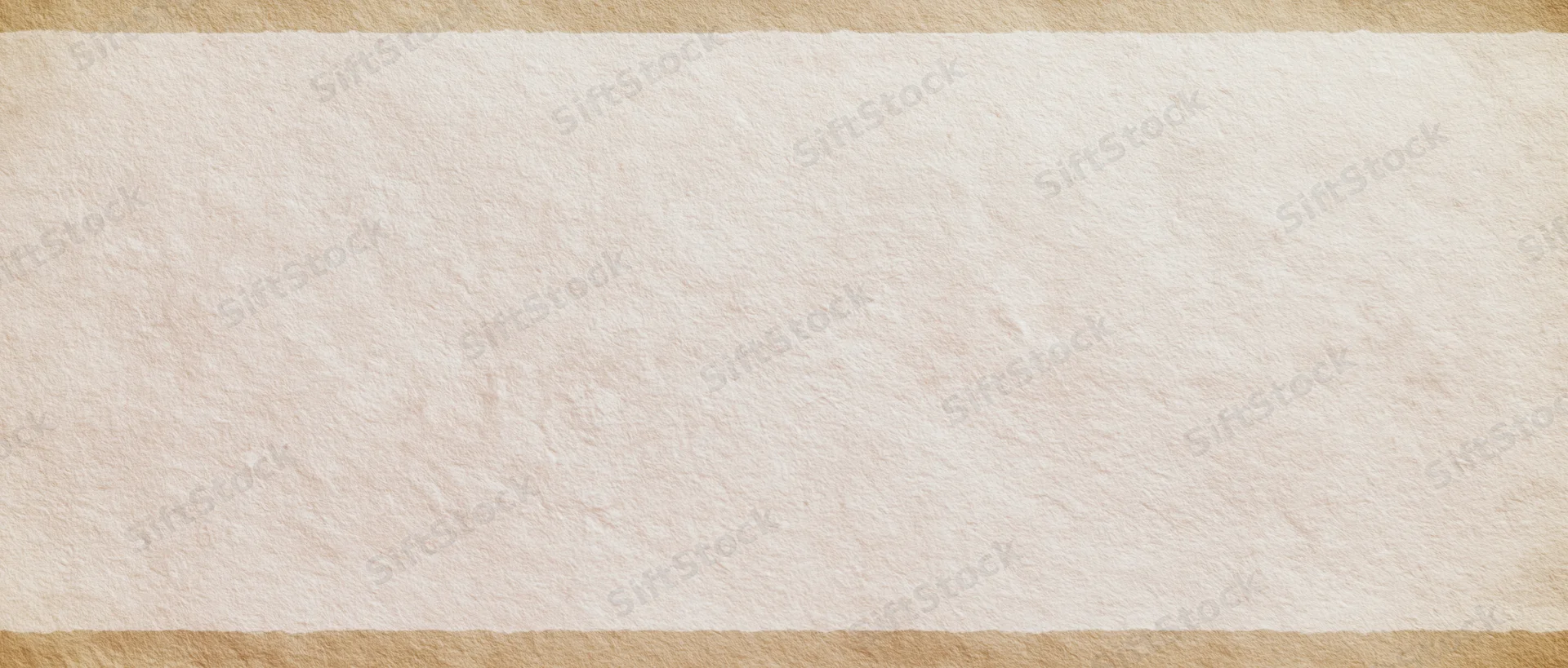 Beige textured paper background with horizontal borders and central copyspace