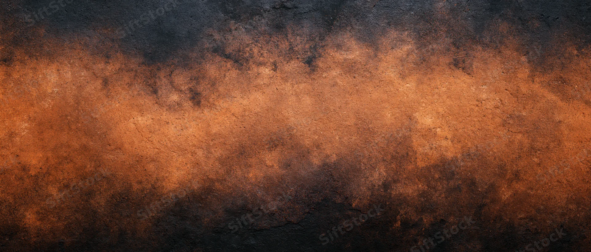Rusted metal surface with weathered texture and dark grunge background