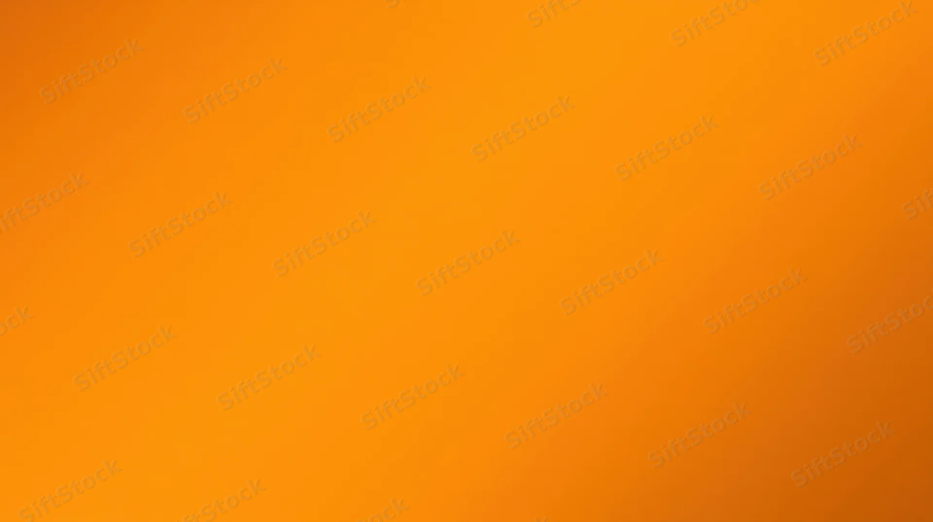 Orange gradient background with smooth color transition and copyspace for text or design overlay