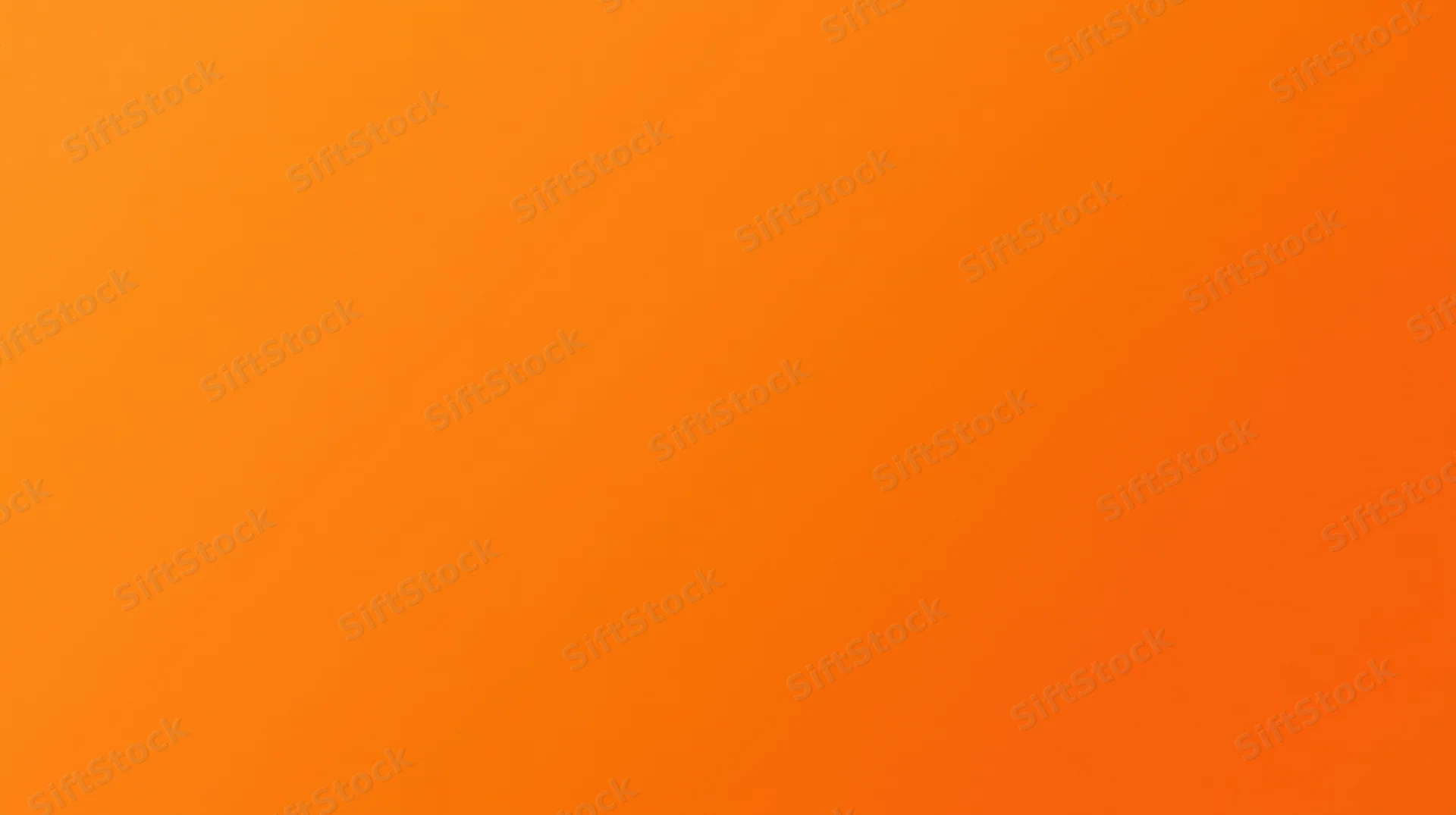 Orange gradient background with smooth color transition from light to dark