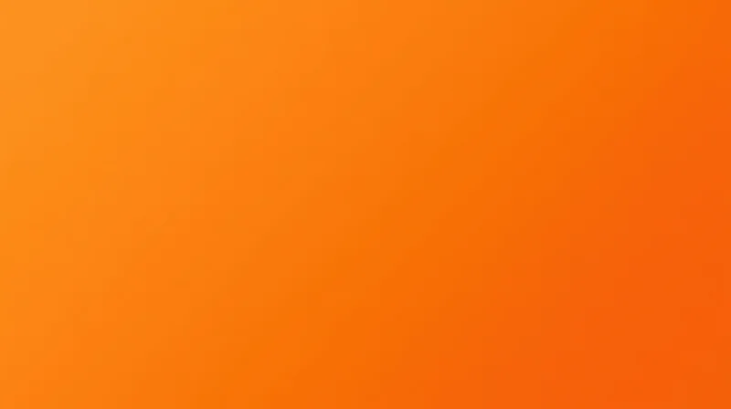 Orange gradient background with smooth color transition from light to dark