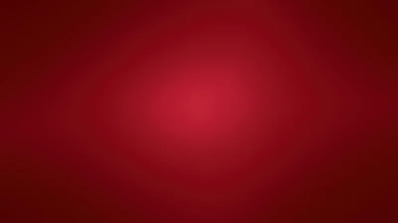 A smooth red gradient background with a soft radial glow at the center