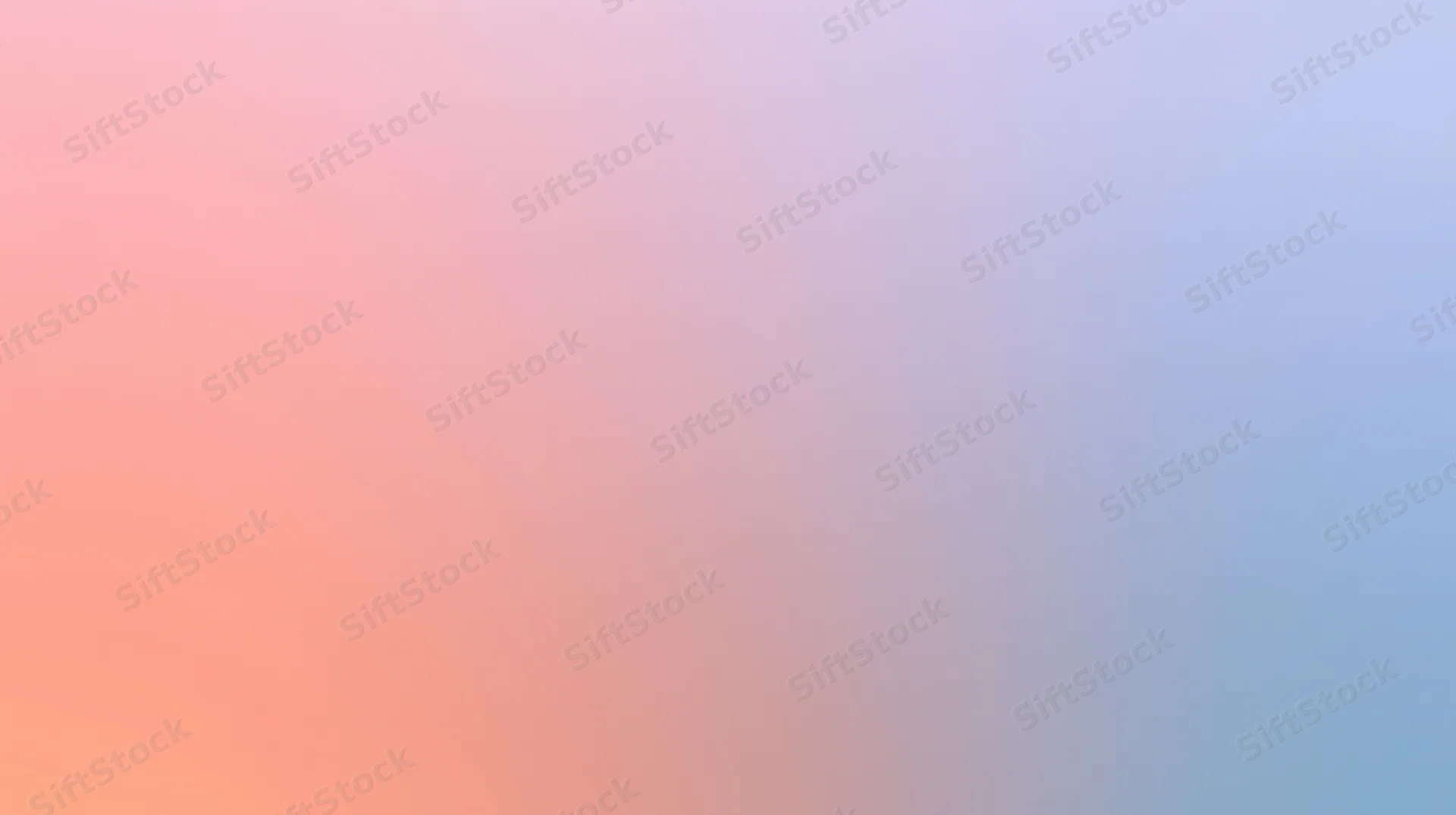 A smooth color gradient transitioning from pink and orange to blue and purple across the frame