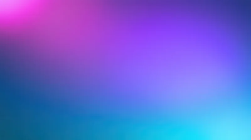 Smooth color gradient transitioning from pink and purple to blue and teal across the frame