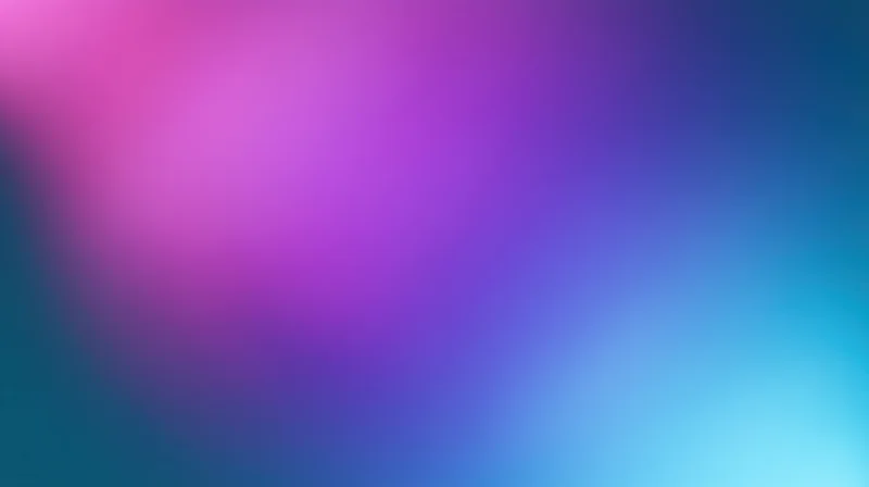 Smooth color gradient transitioning from pink to blue and teal across the frame