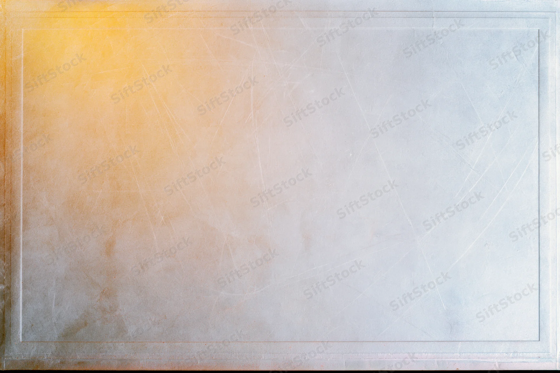 Aged paper texture with warm-to-cool gradient and fine scratches filling the frame