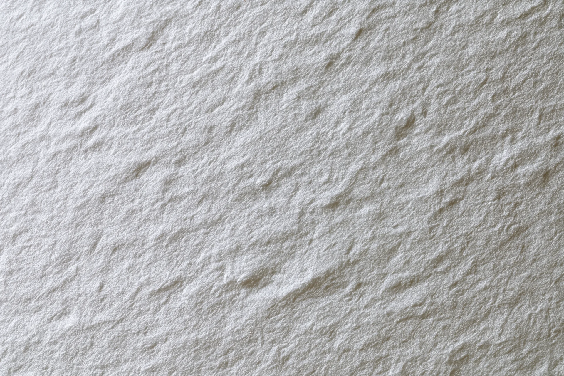 Close-up of white textured paper surface filling the frame