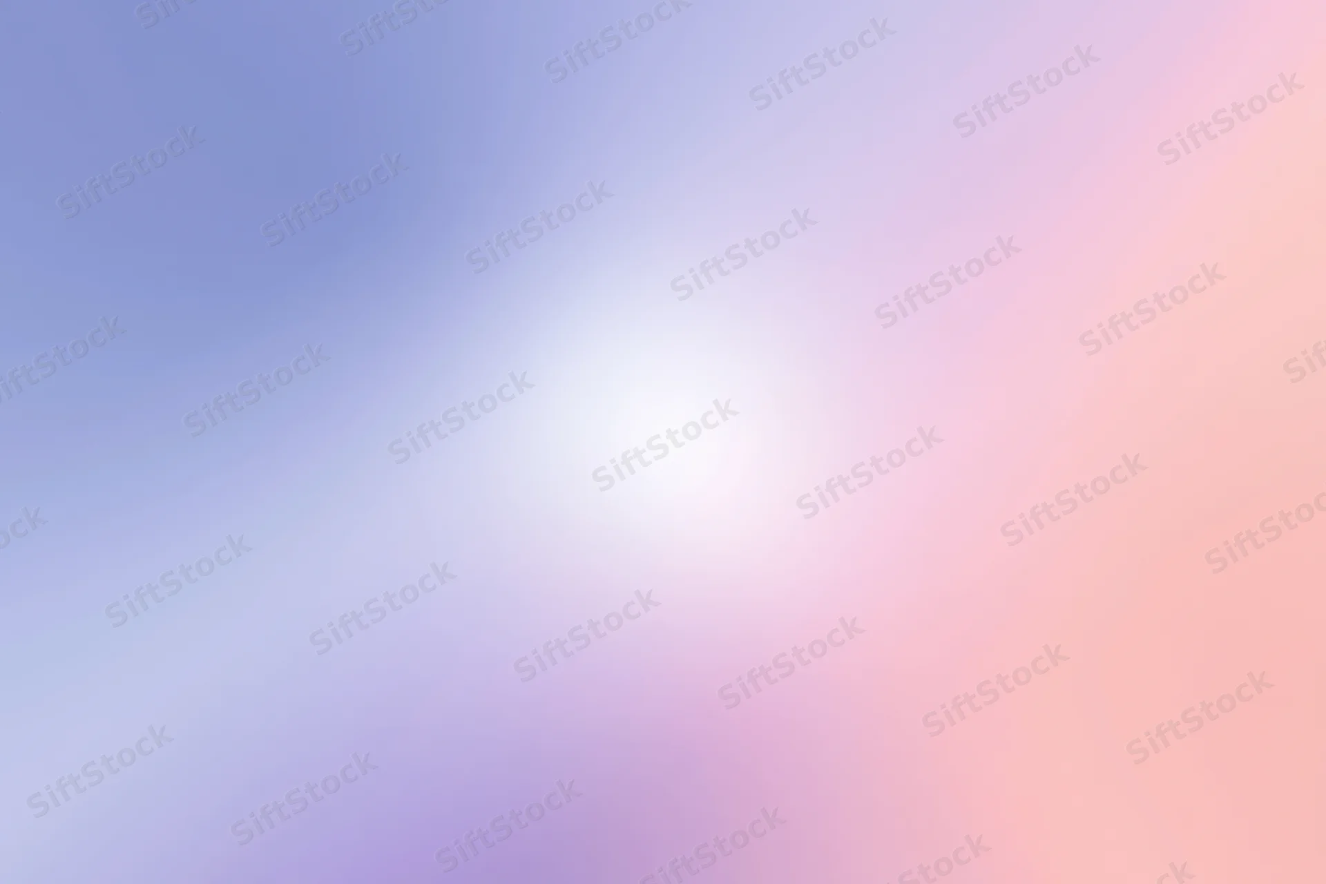Soft abstract gradient background with smooth color transition from blue to pink and white center