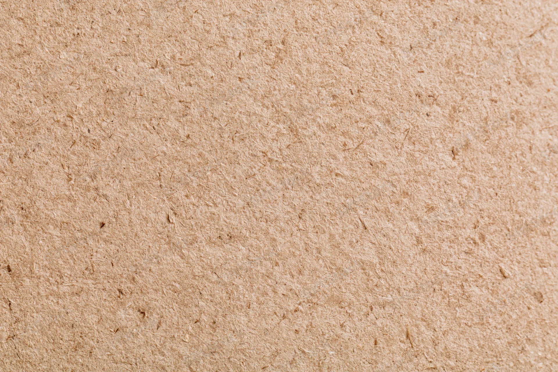 Close-up of smooth mdf or hardboard surface filling the frame