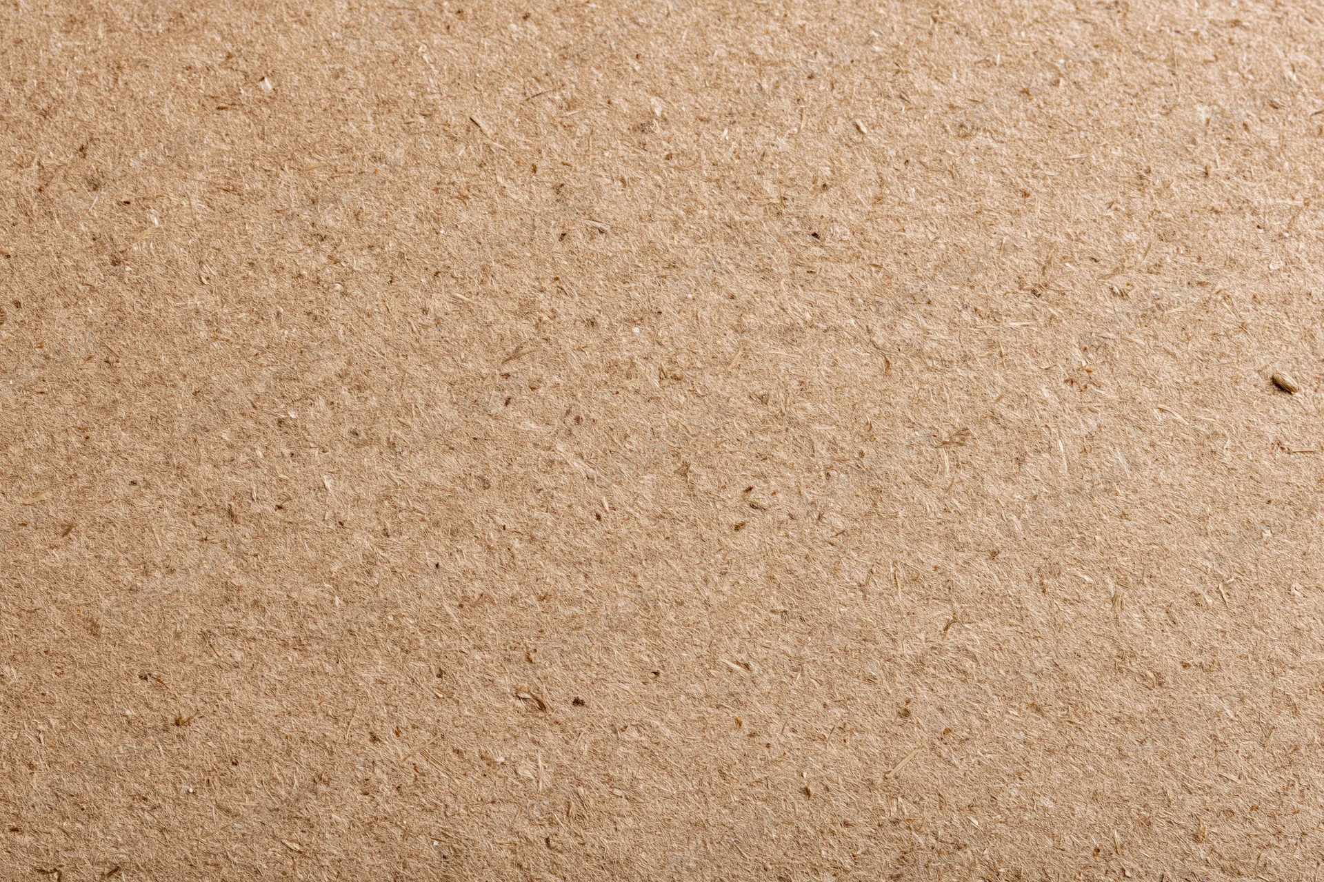 Close-up of smooth mdf or hardboard surface filling the frame