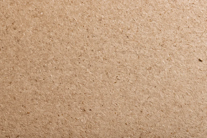 Close-up of smooth mdf or hardboard surface filling the frame