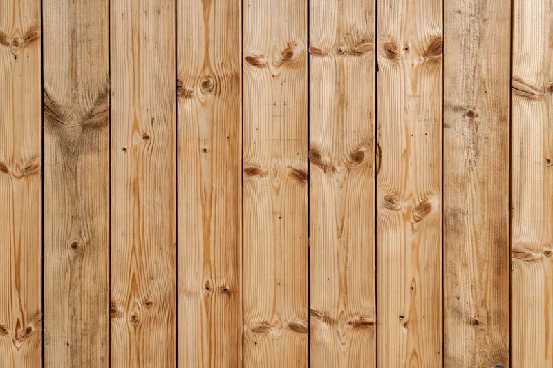 Vertical pine wood planks arranged in a flat-on view filling the frame as a textured background