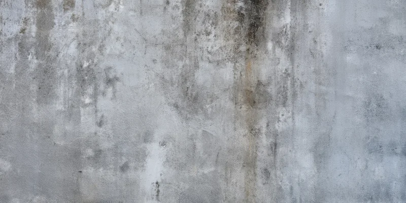 Close-up of a weathered concrete wall with subtle grime and texture