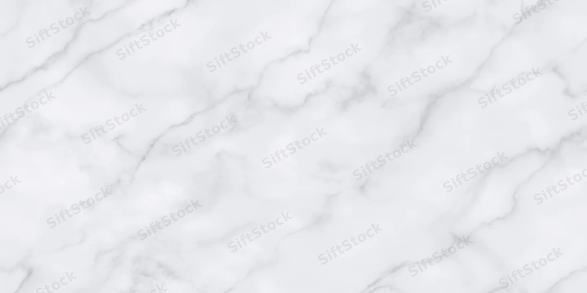 Seamless white marble surface with gray veining for interior design