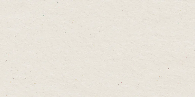 Close-up of textured off-white paper surface with visible fibers and speckles